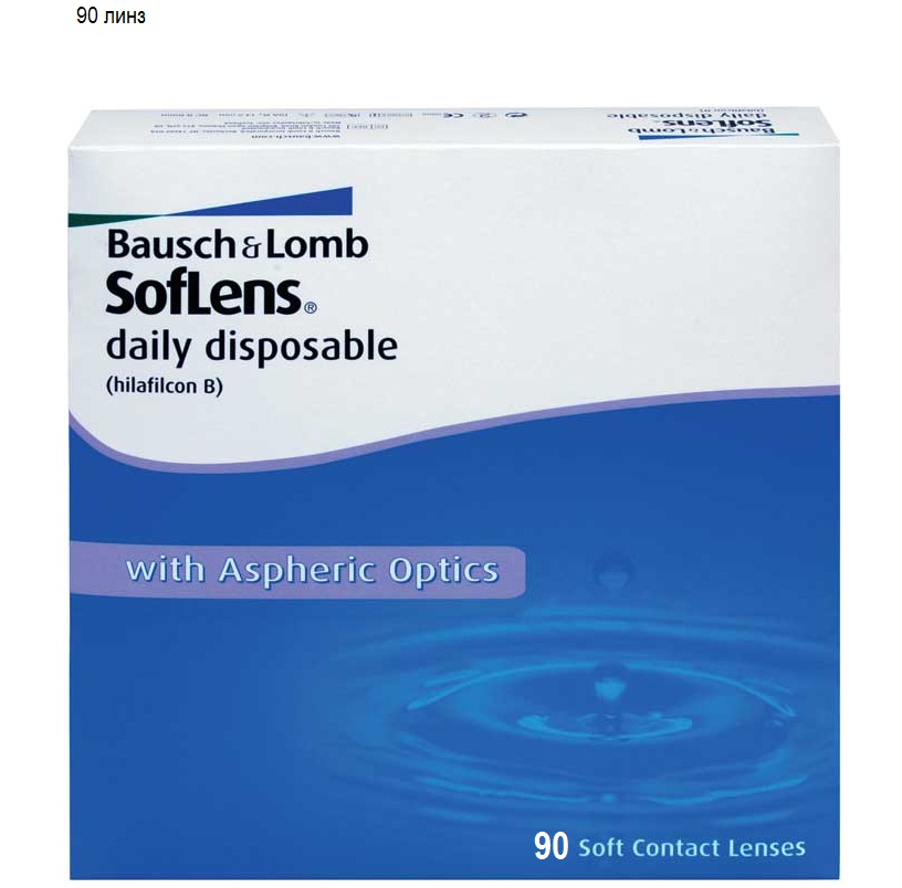 Soflens Daily Disposable 90 pk.